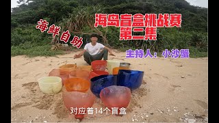 海岛盲盒挑战赛前，特邀嘉宾小沙蟹为我挑选盲盒，下午赶海收获还比较满意，为小沙蟹提供不少美味。