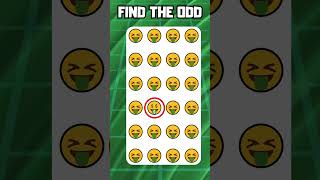 FIND THE ODD EMOJI 🧐 ||no.198|| How GOOD Are Your Eyes?#quiz #emojichallenge#howgoodareyoureyes