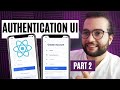 React Native Login Authentication PART 2 (step-by-step tutorial)