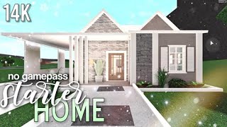 Roblox Bloxburg Starter House 15k - i gave the starter house a bloxburg makeover roblox