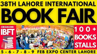 38th Lahore International Book Fair 2025 At Expo Center Lahore | LAHORE BOOK FAIR 2025