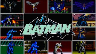 Batman Games on Retro Consoles Comparison|NES|GB|GBC|GBA|SNES|Nintendo|Genesis|HDQ