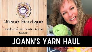 My Joann’s yarn haul