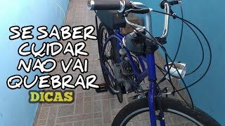 DICAS PARA A SUA BICICLETA MOTORIZADA NÃO QUEBRAR