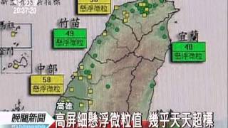 20120120-公視晚間新聞-高屏空氣品質差 細懸浮微粒值超標.mpg