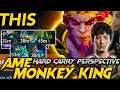 Crazy Play Ame Monkey King The Hard Carry : Gaozu VS Xtreme - Gaming ESL One 2024 Dota 2 #monkeyking