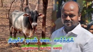 திருச்சி டிபன் கடை கார்த்திக் || புதுவரவு காட்டு மாடு