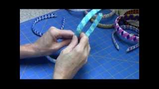 Woven Ribbon Headband Tutorial