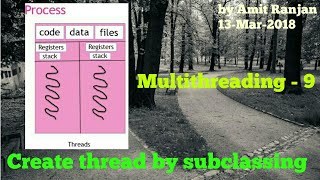 Create thread in java | Multithreading #9 @AmitRanjan