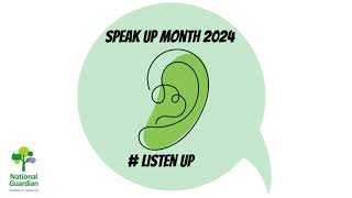 Speak Up Month 2024