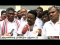 clash between admk and bjp workers at coimbatore