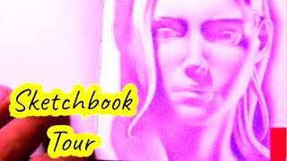 Travel Sketchbook Tour | Tiny Sketchbook Tour | Exploring My Mini Sketchbook Drawings