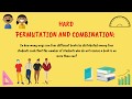 Hard Permutation and Combination: Book Distribution Problem | IIT JEE, CAT, SAT, GRE, GMAT