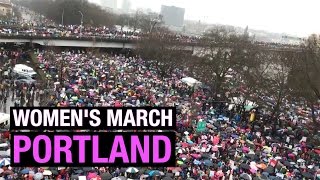 Women’s March Portland draws tens of thousands