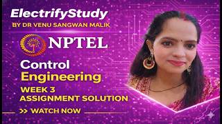 Control Engineering | NPTEL Week 3 Assignment Solution 🔥