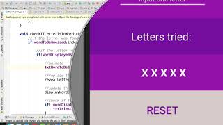 Java - Scale Animation | Hangman Android App