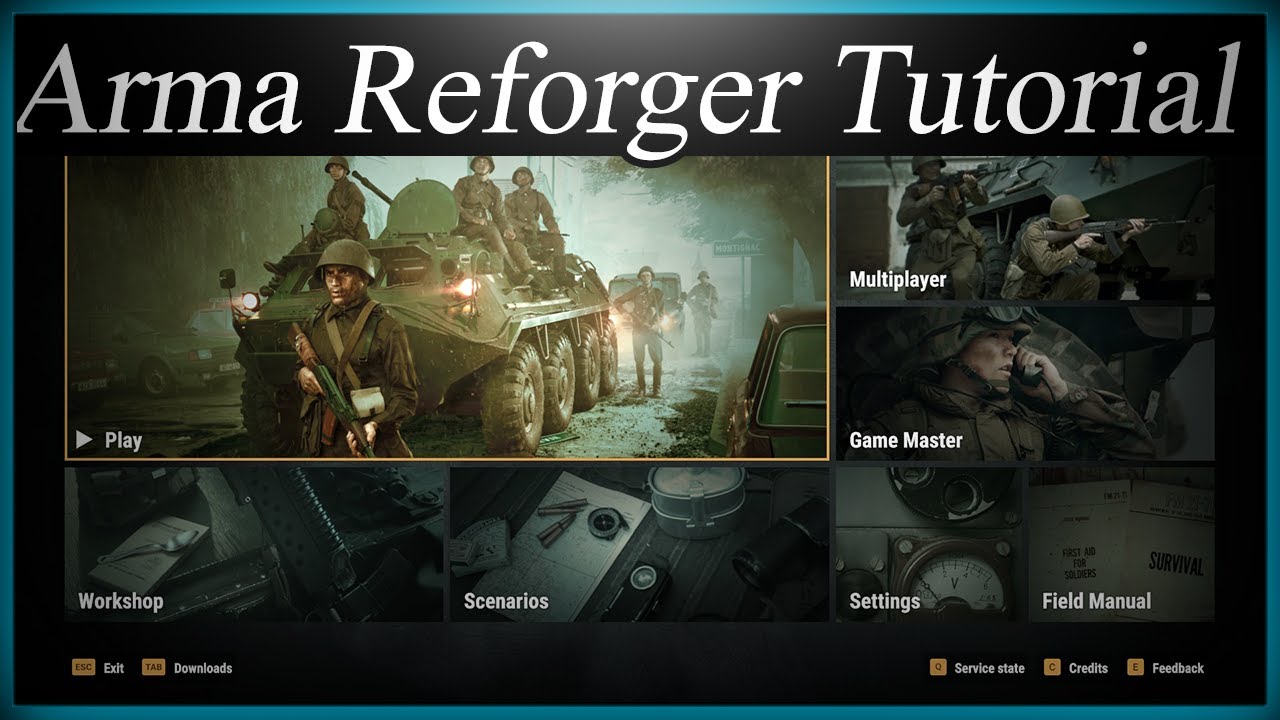 Arma Reforger Tutorial Playthrough With Controller Youtube