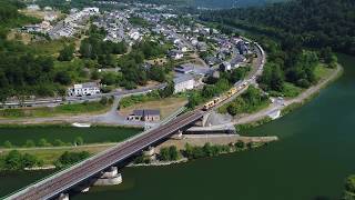 Timelapse travaux sur la ligne Charleville - Givet