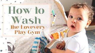 How to Wash the Lovevery Play Gym | How to Clean Play Mat | How to Clean Lovevery Gym Mat