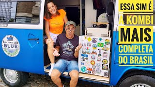 ✔TOUR DA KOMBI HOME ARTESANAL MAIS COMPLETA DO BRASIL.