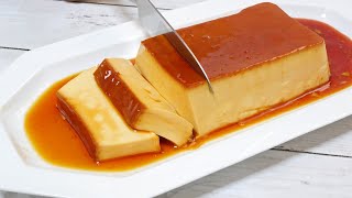 カスタードプリンの作り方 How to make Custard pudding