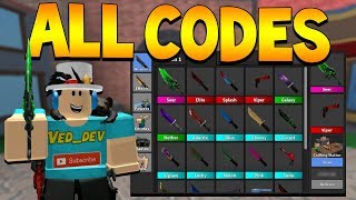 Godly Code For 2 Godly Weapons Murder 15 Roblox Code Valid Only