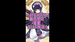 【原神】1分で分かる！雲菫のビルド解説！