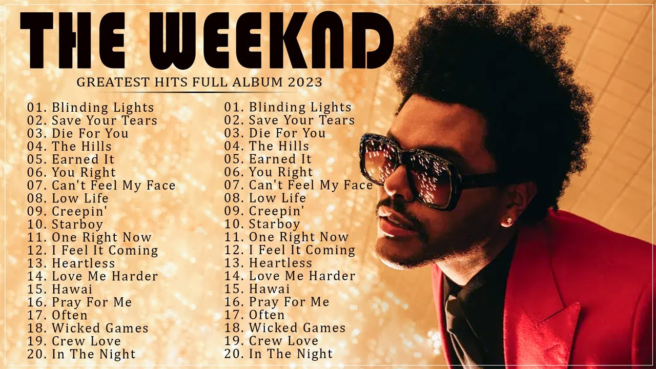 The Weeknd - Greatest Hits Full Album - Best Songs Collection 2023 ...