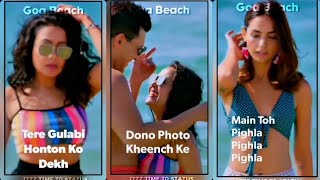 Goa Beach status - Tony Kakkar & Neha Kakkar |Aditya Narayan | Kat | Anshul Garg | Latest Hindi Song