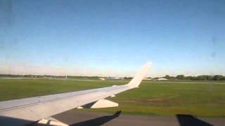 Air Canada Embraer 175 landing at Montréal-Pierre Elliott Trudeau International Airport