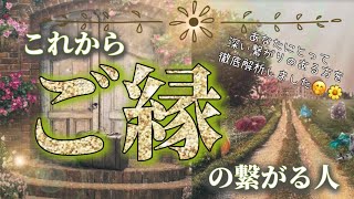 【必然】❤️これからご縁の繋がる人👥🎀春分以降あなたが選んだパラレルで出会う、重要な人✨特徴や性格、２人が出会う意味や人生展開を深堀しました🌼［タロット占い・オラクルカード・カードリーディング］