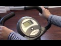 Exerpeutic 1200 Folding Magnetic Upright Bike with Pulse Reviews