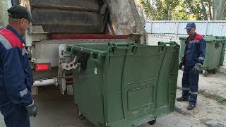 Один день с водителем мусоровоза