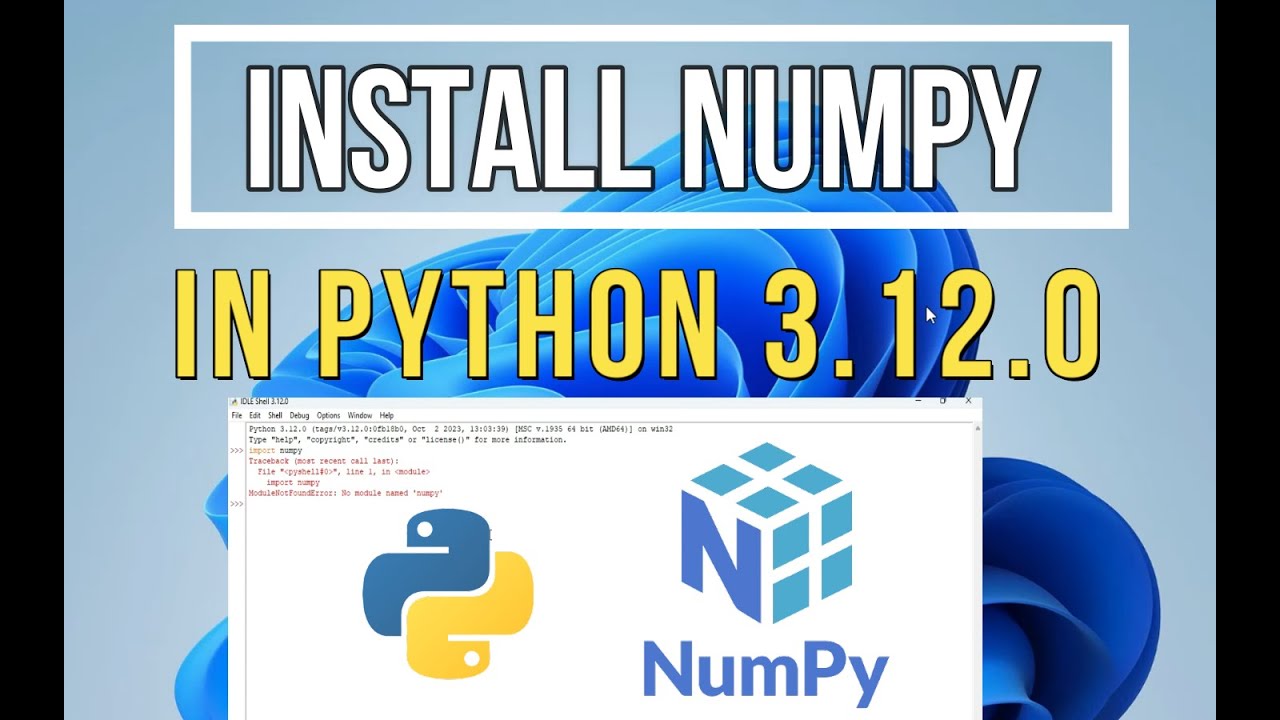Python Numpy Install Windows 10 Gqugx