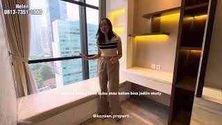 Dijual apartemen Sudirman suites full furnished view SCBD jakarta