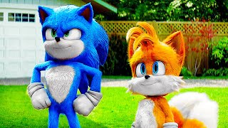 Sonic & Tails Cameo Scene | KNUCKLES (2024) Movie CLIP HD