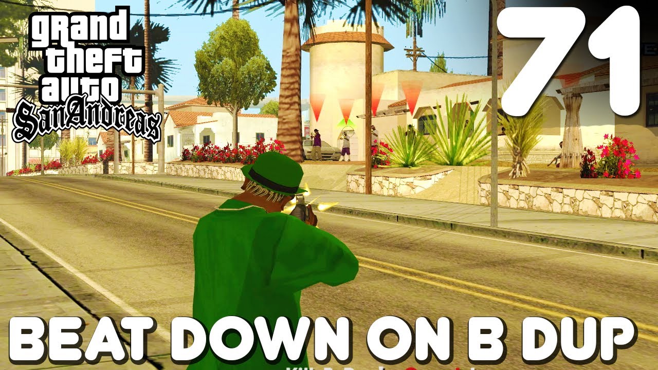 GTA San Andreas Gameplay Walkthrough Episode 71 - Mission #71 Beat Down ...