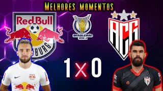 Bragantino 1 x 0 Atlético GO | 🔥 Melhores momentos 26ª Rodada Brasileirão 2021 - Gol ⚽