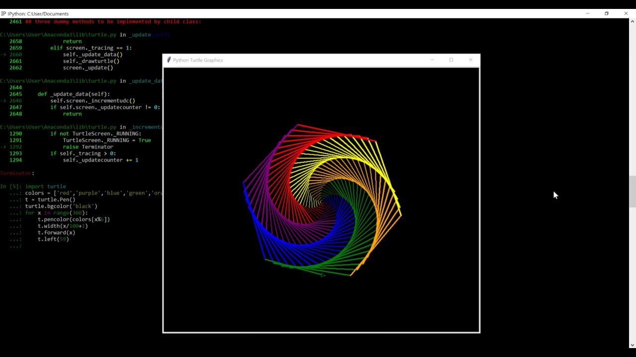 Turtle Programming In Python Youtube Turtle Programming In Python Youtube