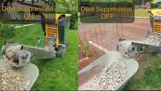 Dust Suppression  v  No Dust Suppression