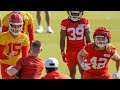 carson steele s amazing warm up ahead of chiefs vs.lions game