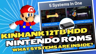 Review Nintendo Roms Included in 12TB Hard Drive | Launchbox - Retrobat - Playnite - Hyperspin