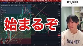 【10/12】CPI発表前夜。ついに動くぞ！！日本株、米国株の急落続くのか？半導体株の急落続く。インバウンド関連が強い。円安加速でついに1ドル＝146円突破。