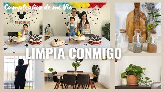 MOTIVACIÓN PARA LIMPIAR LA CASA ➕Preparativos de cumpleaños 🎈 ➕Limpieza después de la fiesta 🏠♥️