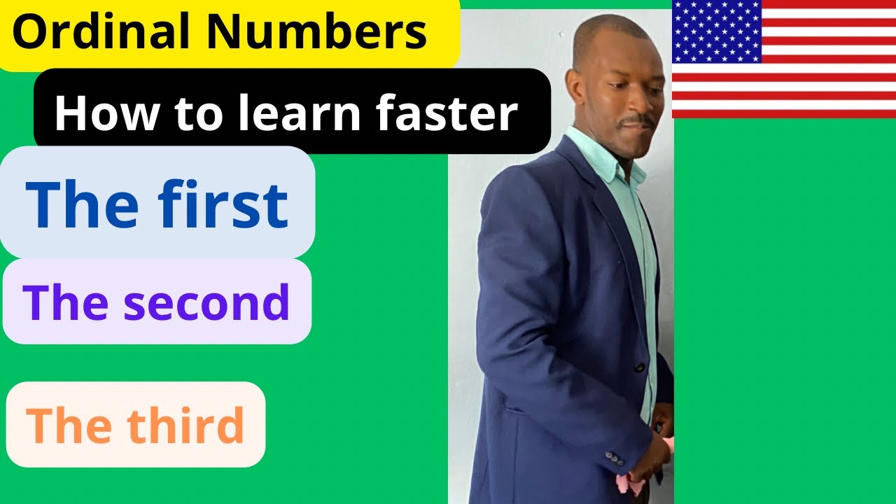 Les Nombres Ordinaux En Anglais En 10 Minutes/ Ordinal Numbers In 10 ...