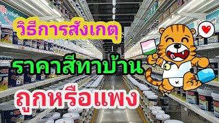 ราคาสีทาบ้าน ขึ้นอยู่กับอะไร