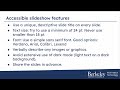 How to create an accessible Google Slides presentation