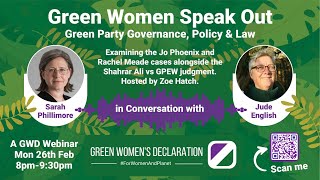 GWD Green Party Governance, Policy & Law