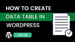 How to Create Table in Wordpress Post Using Elementor Pro