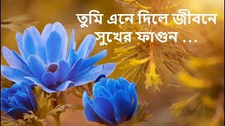 তুমি এনে দিলে জীবনে সুখের ফাগুন | Bangla Islamic Song | Bangla Gojol